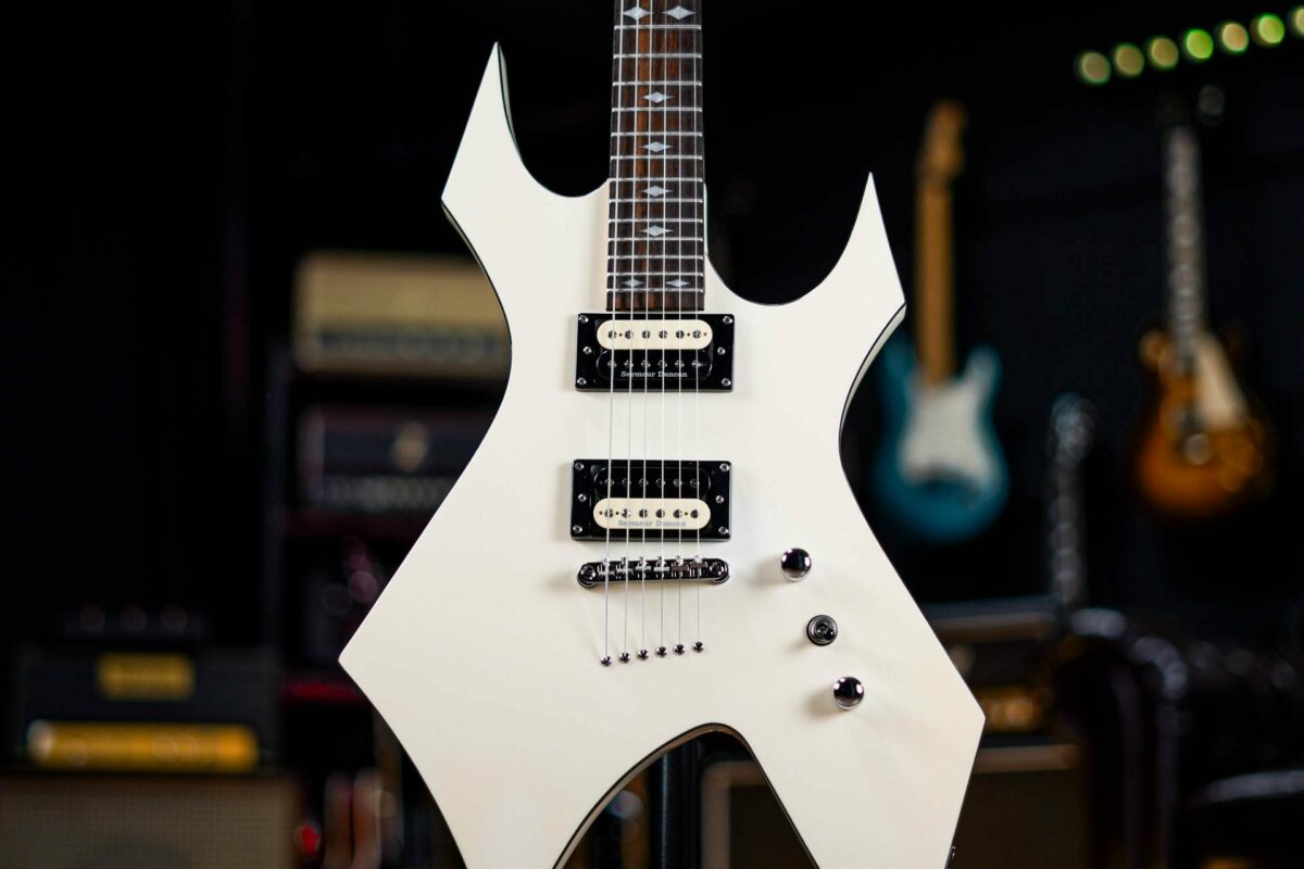 BC Rich Revenge Warlock in White - Image 4