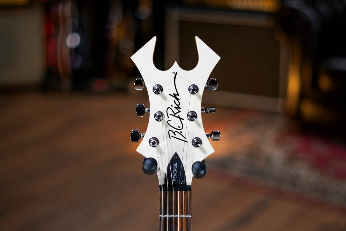 BC Rich Revenge Warlock in White - Image 6