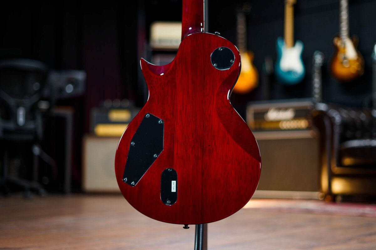 ESP LTD EC-1000QM in See-Thru Black Cherry - Image 8