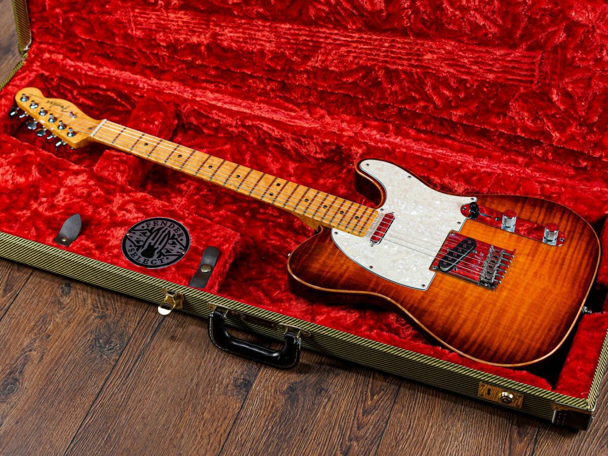 Fender American Select Telecaster in Violin Burst - Image 2