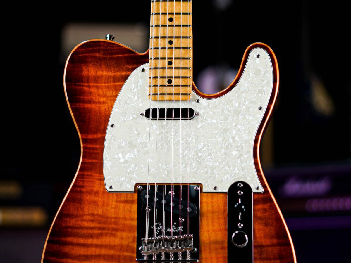 Fender American Select Telecaster in Violin Burst - Image 5