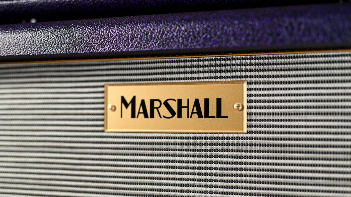 Marshall Design Store SC20 Head & 1936 2x12" Cabinet - Black/Purple Levant #3 - Image 5