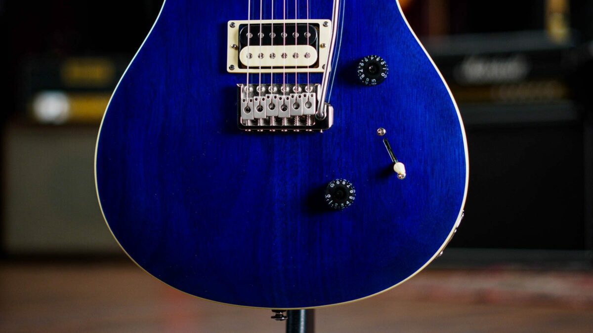 PRS SE Standard 24 Translucent Blue #10 - Image 3