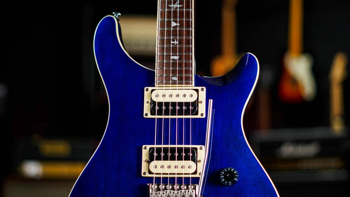 PRS SE Standard 24 Translucent Blue #10 - Image 4