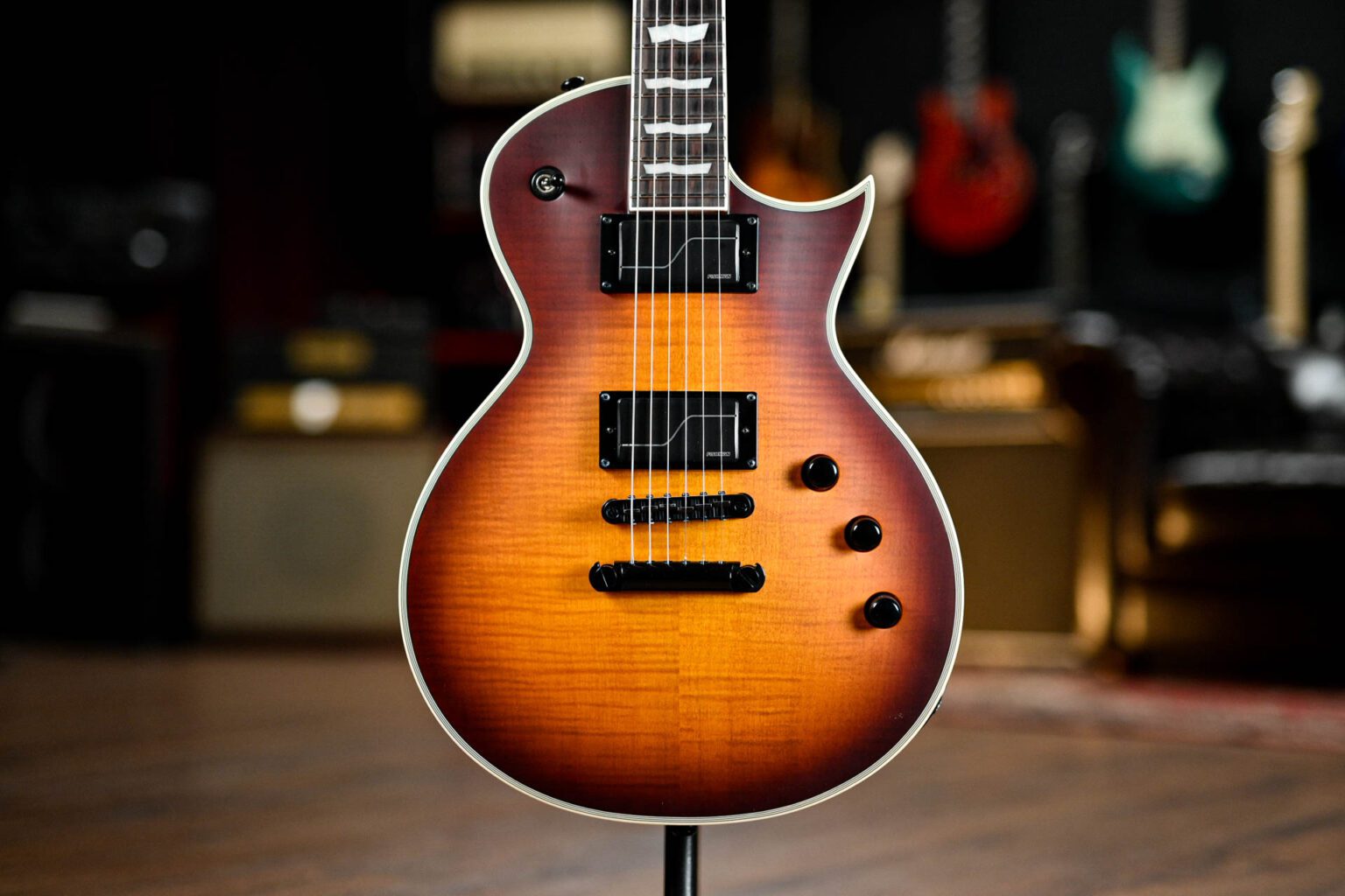 ESP LTD EC1000 in Tobacco Sunburst Satin Guitar Gear Giveaway