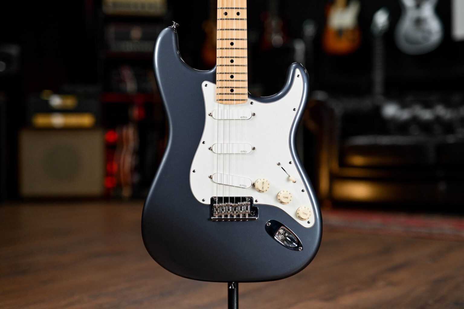 Fender American Standard Stratocaster in Pewter Grey with upgrades
