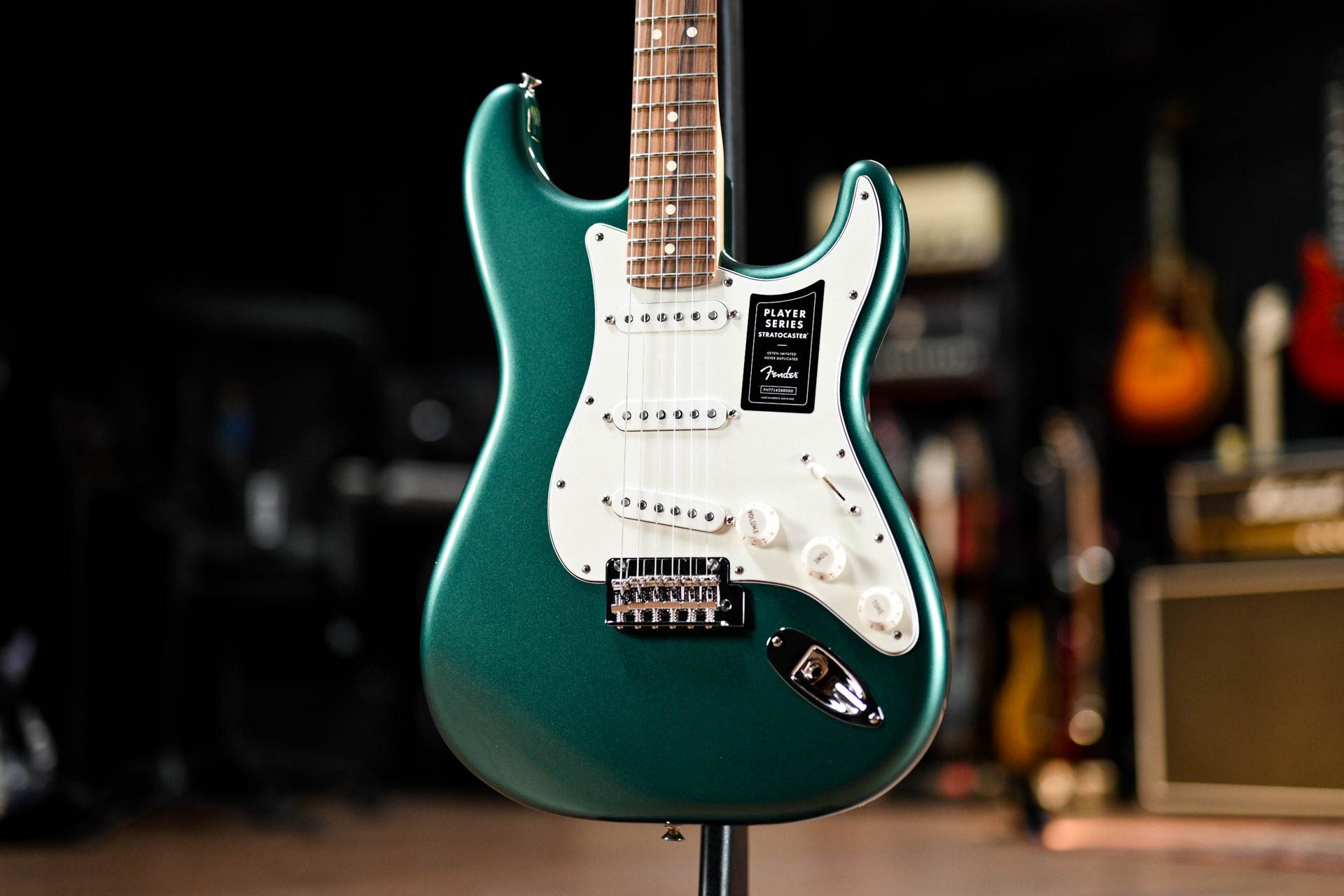 Fender FSR Player Stratocaster in Sherwood Green Metallic - Guitar