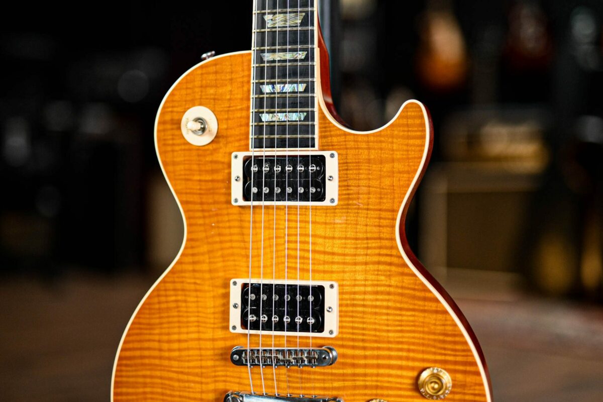 Gibson Custom Shop Les Paul Elegant In Honeyburst - Image 8