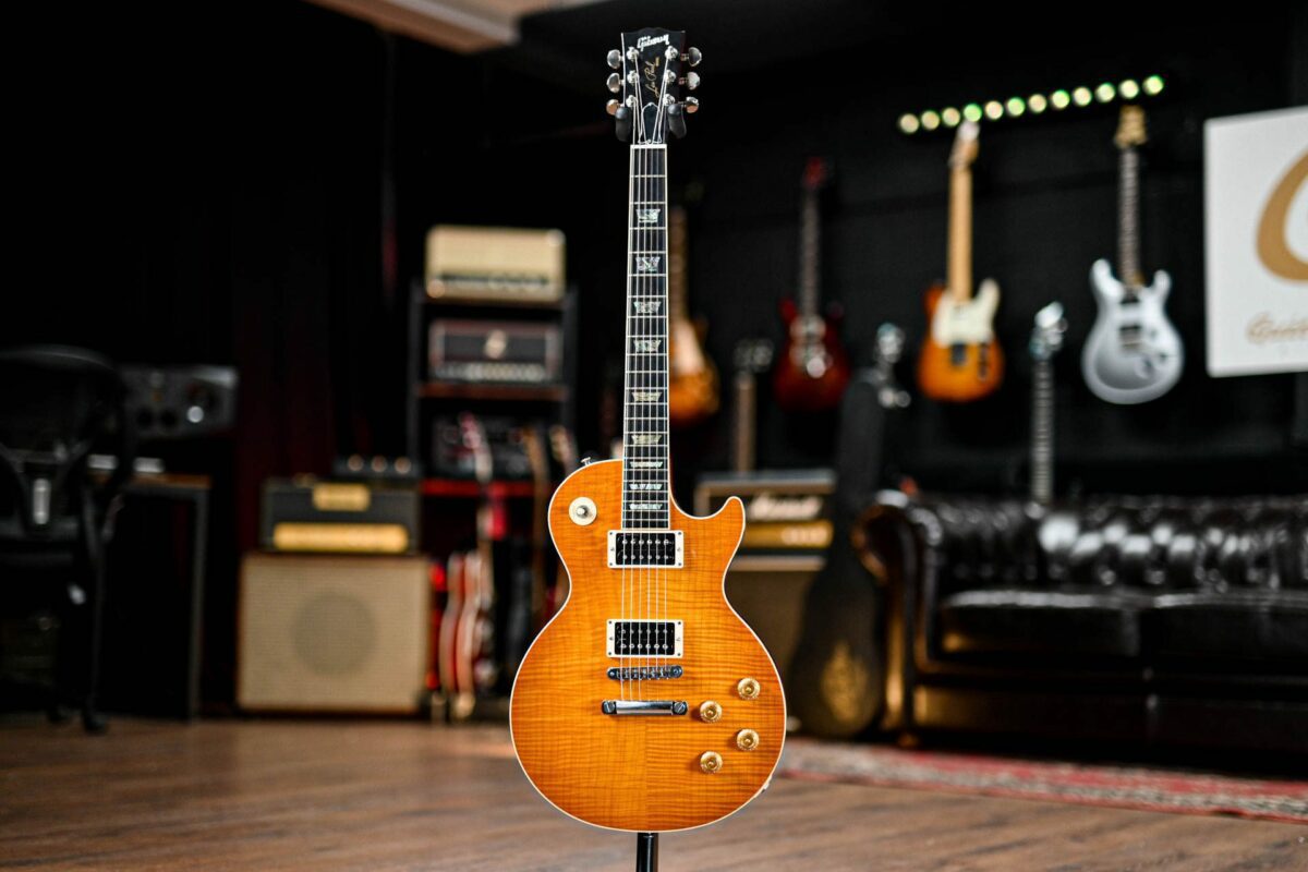 Gibson Custom Shop Les Paul Elegant In Honeyburst - Image 6