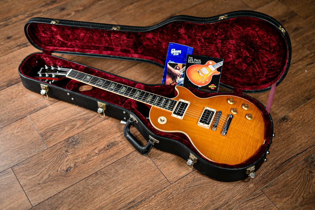 Gibson Custom Shop Les Paul Elegant In Honeyburst - Image 10