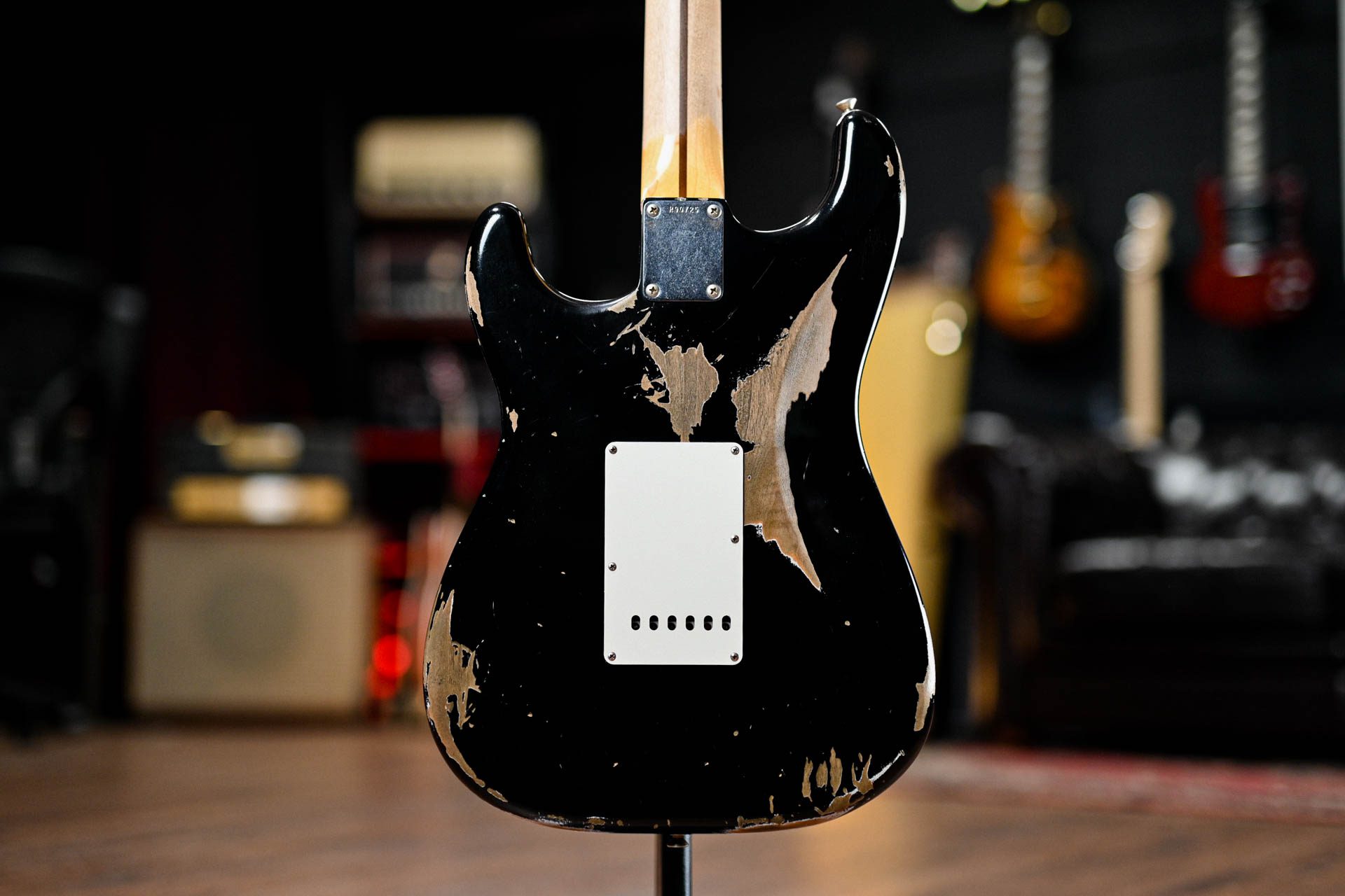 Fender Custom Shop 56 Stratocaster Heavy Relic in Black - Guitar