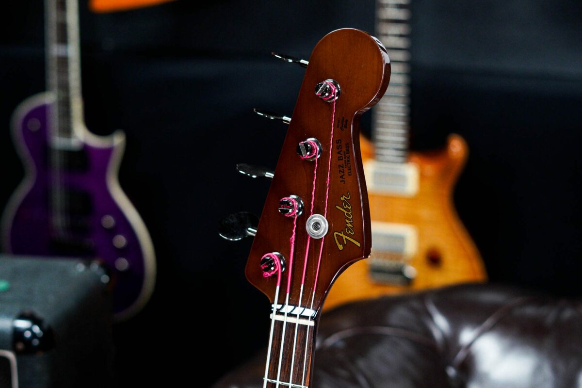 Fender JB-62-WAL Jazz Bass in Walnut - Image 6