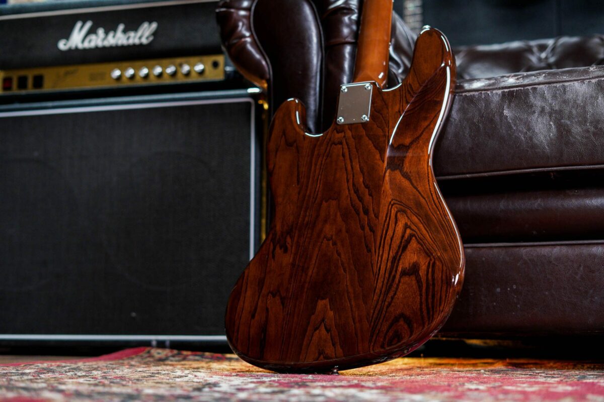 Fender JB-62-WAL Jazz Bass in Walnut - Image 8