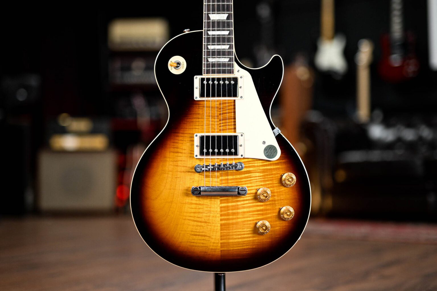 Gibson USA Les Paul Standard 50s In Tobacco Burst Guitar Gear Giveaway Gibson usa les paul standard 50s in tobacco burst guitar gear giveaway