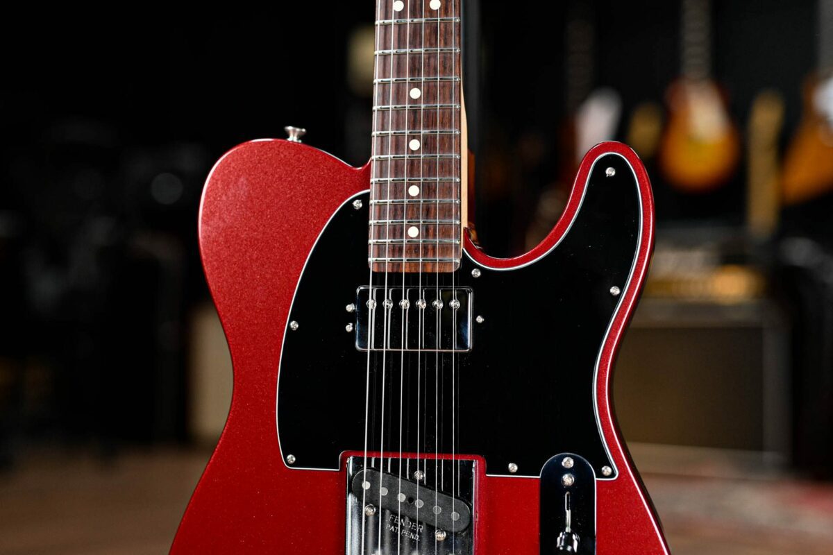 Fender American Performer Telecaster in Aubergine with Humbucker - Image 5