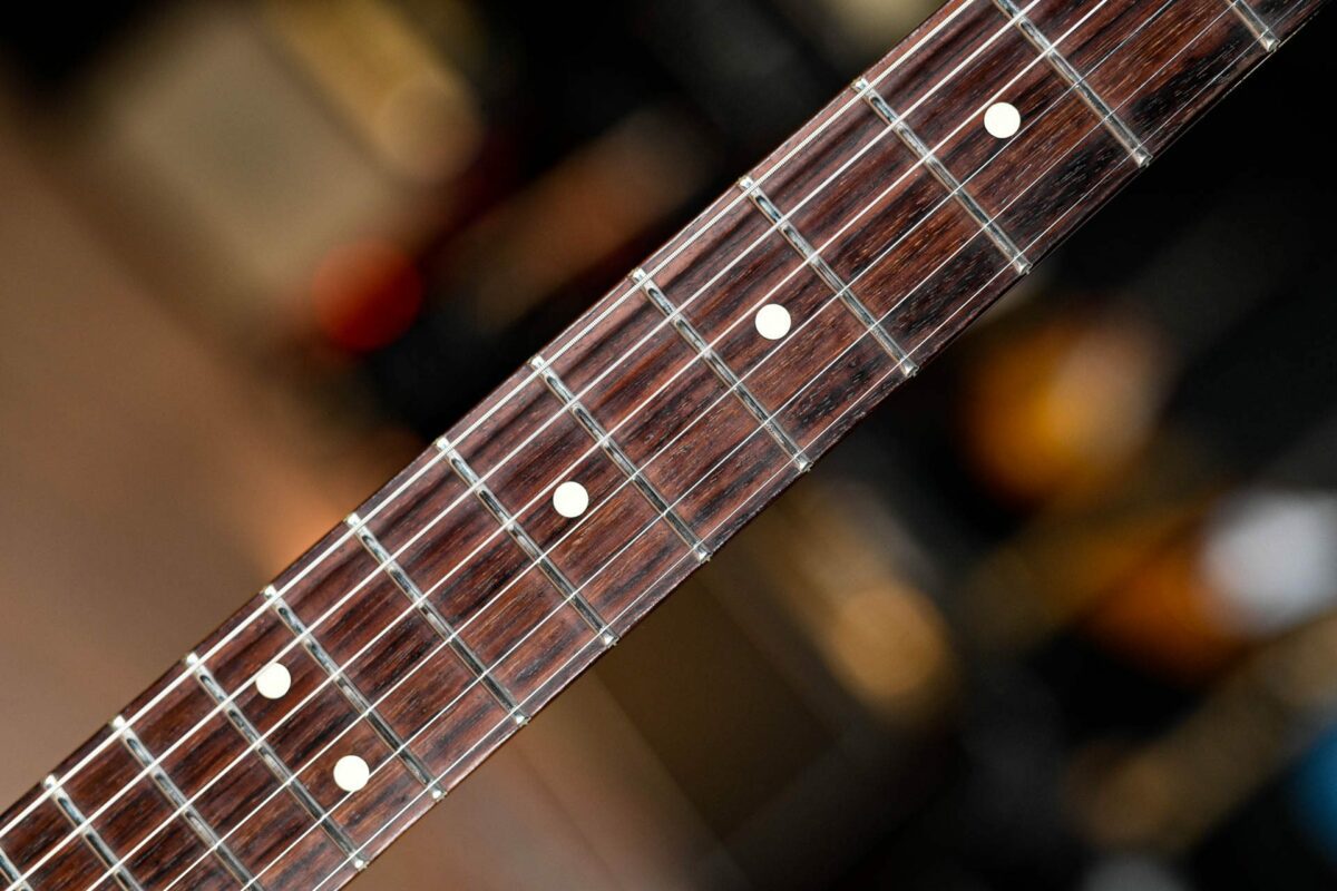 Fender American Performer Telecaster in Aubergine with Humbucker - Image 6