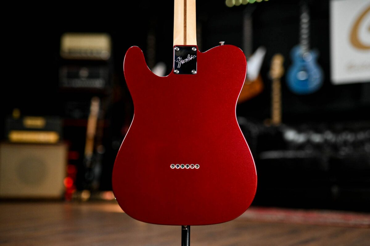 Fender American Performer Telecaster in Aubergine with Humbucker - Image 9