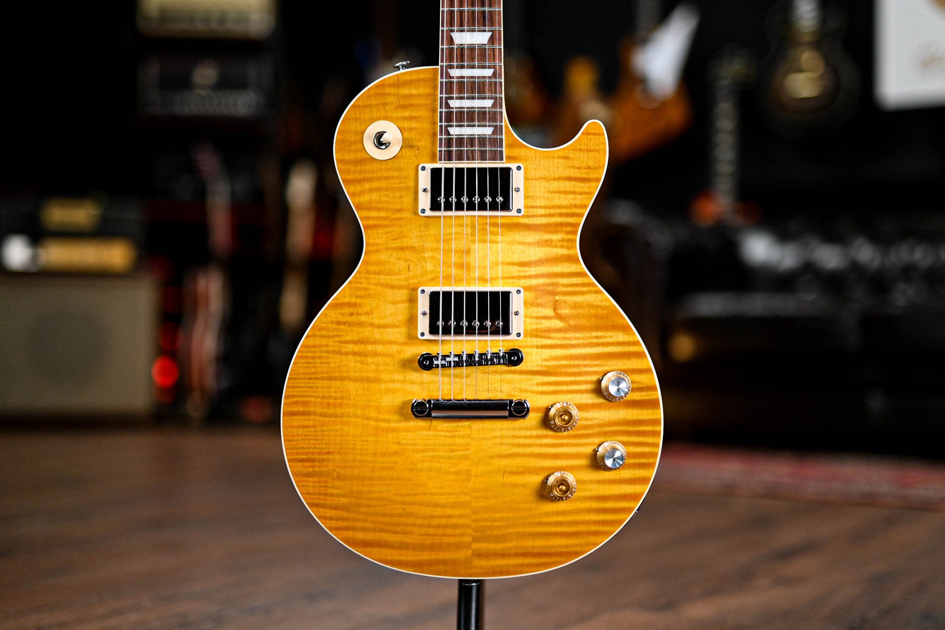 Gibson USA Kirk Hammett &amp;quot;Greeny&amp;quot; Les Paul Standard in Greeny Burst #2 ...