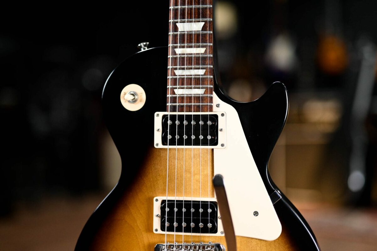 Gibson Les Paul 50s Tribute with Bigsby in Tobacco Burst - Image 5