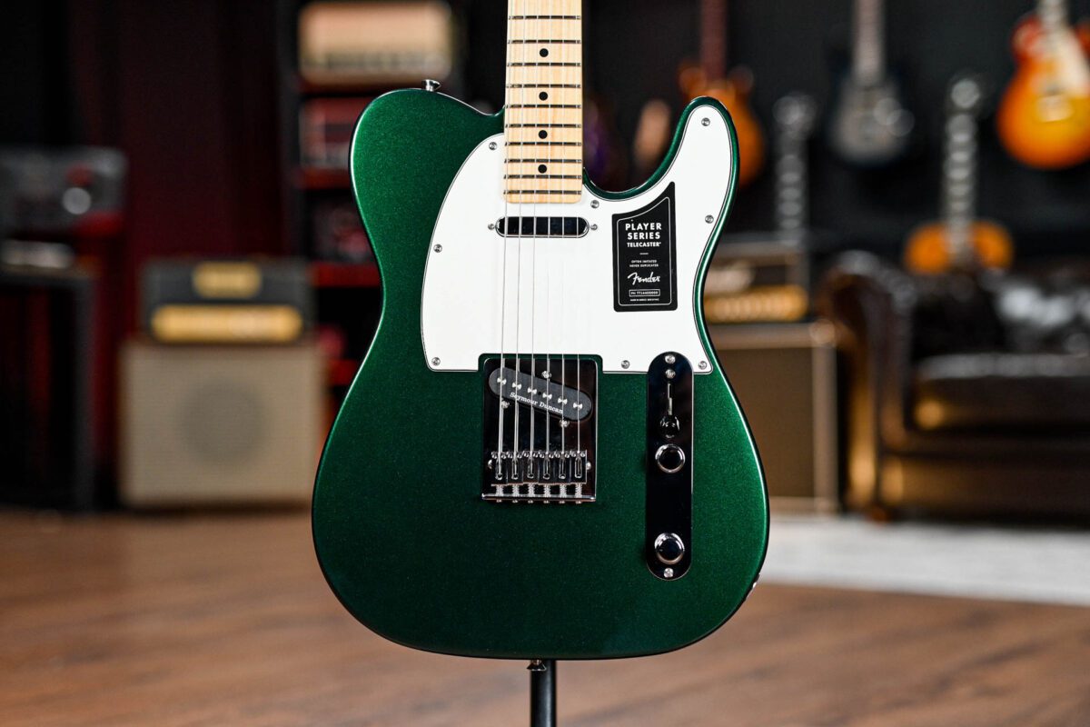 Fender Limited Edition Player Telecaster with Seymour Duncans in British racing green #2