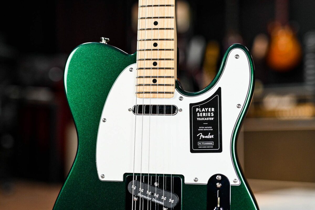 Fender Limited Edition Player Telecaster with Seymour Duncans in British racing green #2 - Image 5