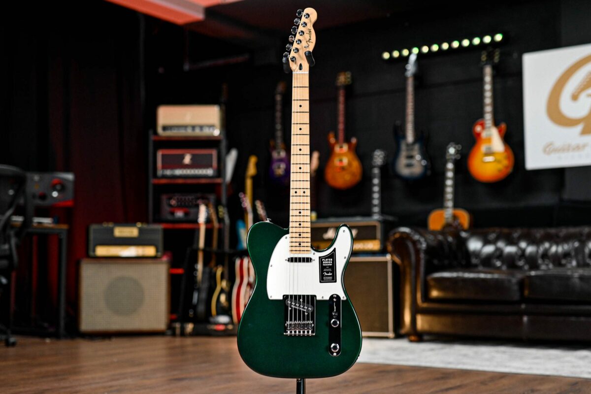 Fender Limited Edition Player Telecaster with Seymour Duncans in British racing green #2 - Image 3