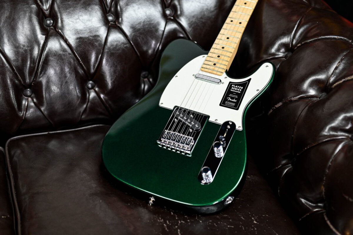 Fender Limited Edition Player Telecaster with Seymour Duncans in British racing green #2 - Image 2