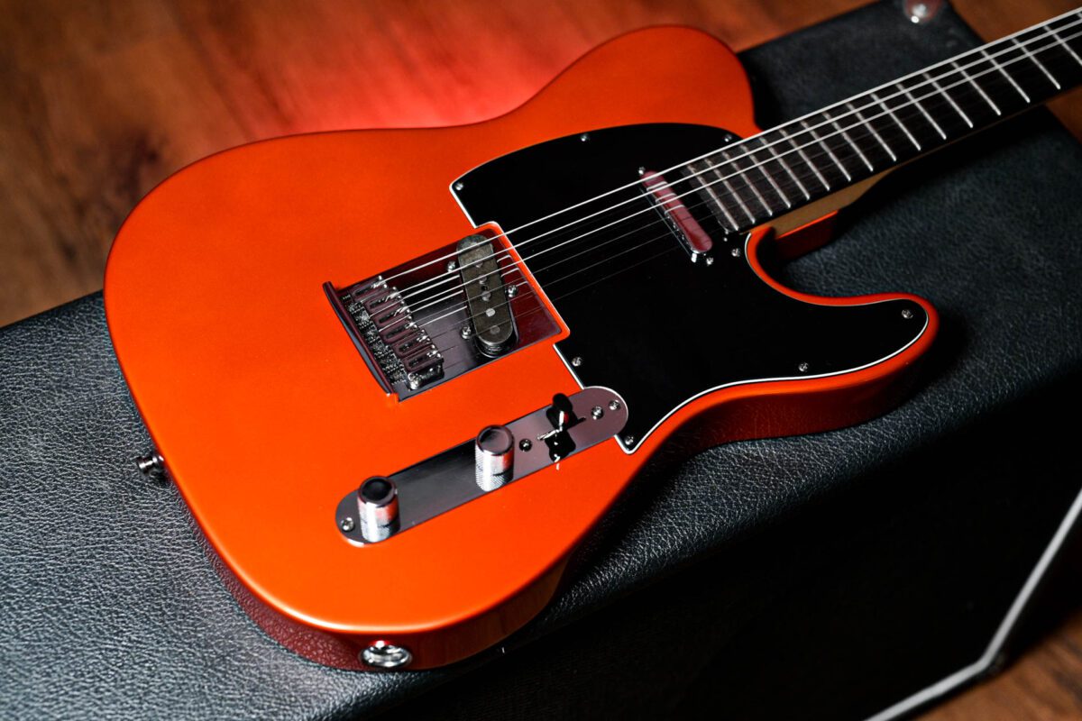 Fender Telecaster Custom Shop Custom Deluxe in Orange - Image 11