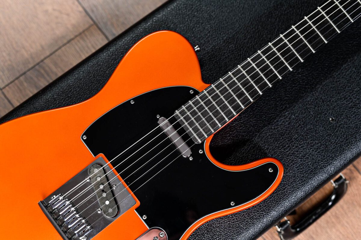 Fender Telecaster Custom Shop Custom Deluxe in Orange - Image 6