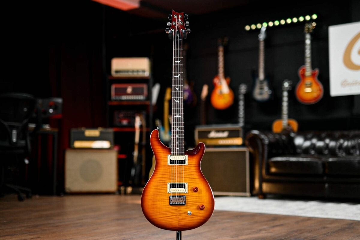 PRS SE 277 Baritone in Tobacco Sunburst - Image 2