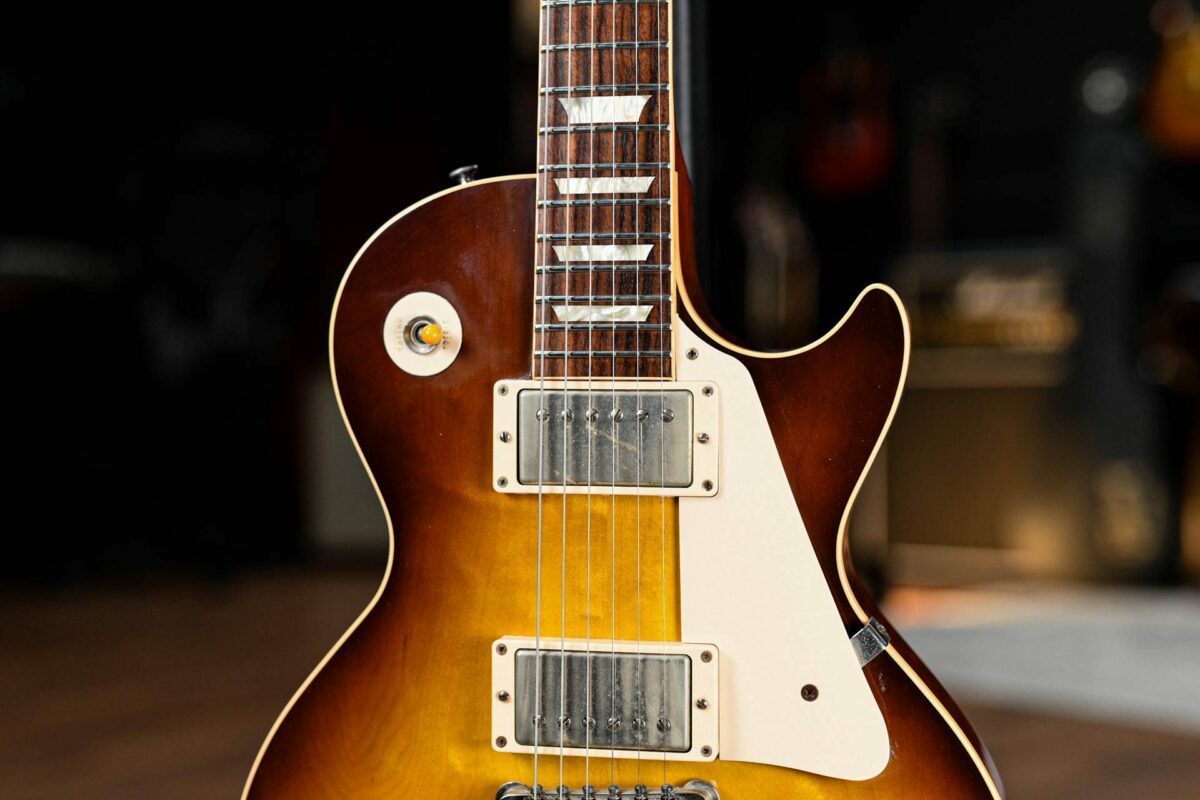 Gibson Custom Shop  1958 Les Paul Standard Reissue VOS Tobacco Burst - Image 6