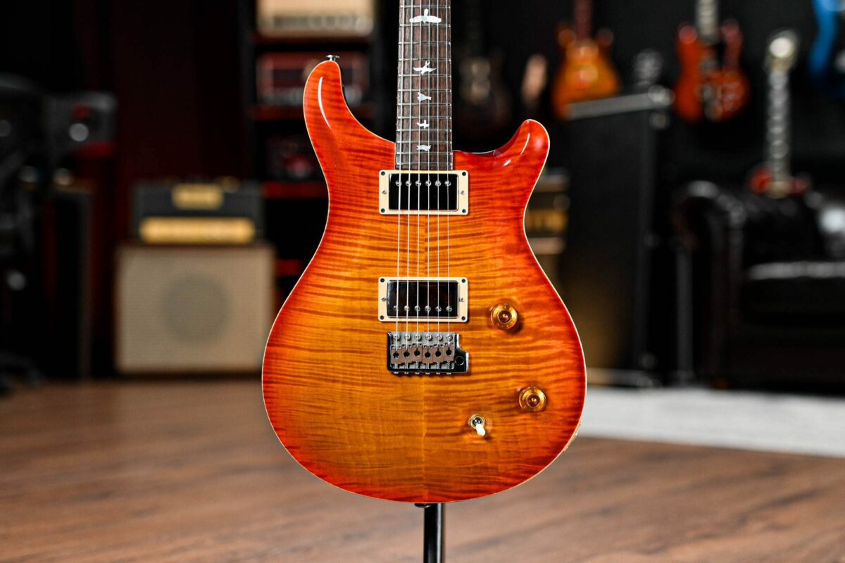 PRS USA Custom 22 in Dark Cherry Sunburst