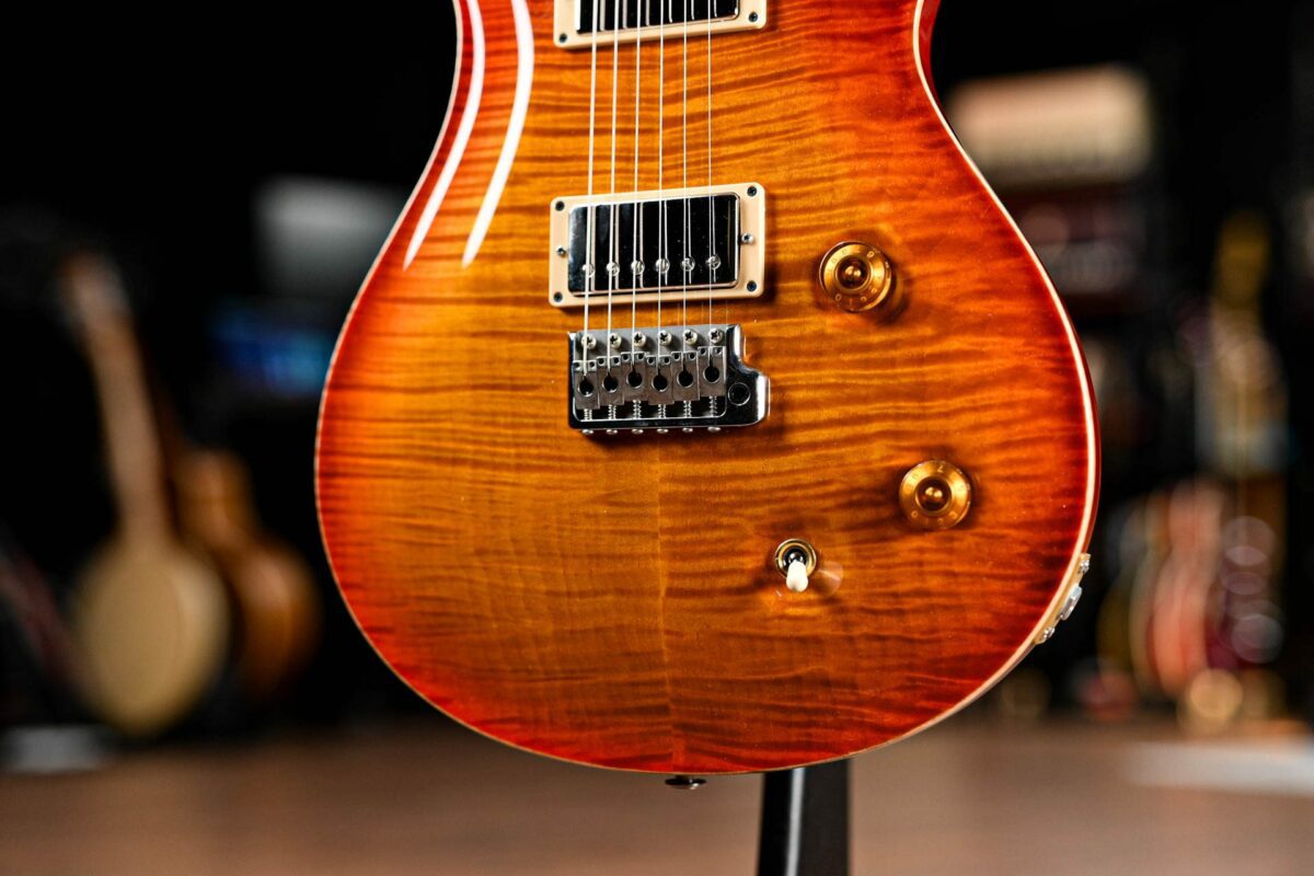 PRS USA Custom 22 in Dark Cherry Sunburst - Image 3