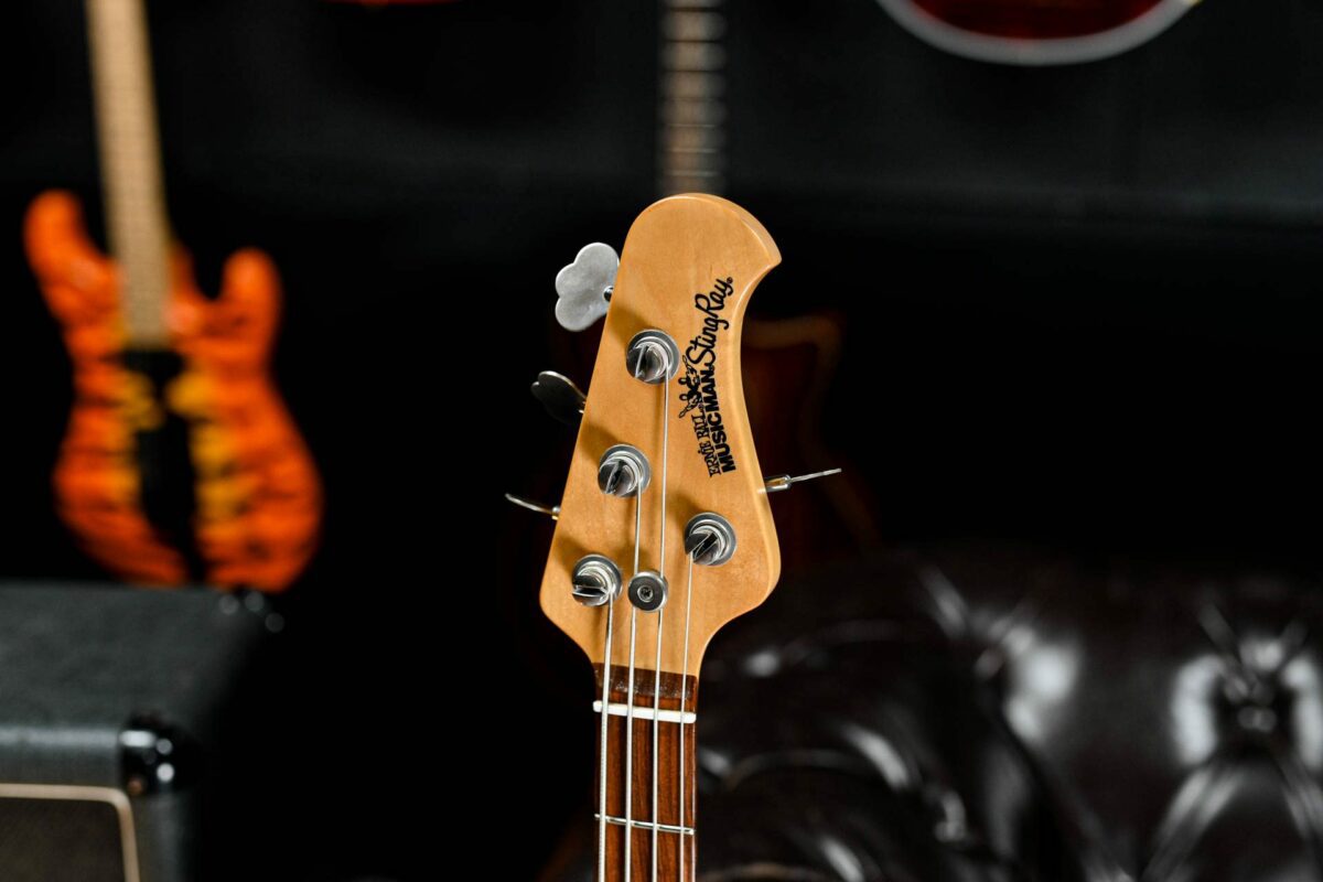 Ernie Ball Music Man Stingray 4H in Vintage Sunburst - Image 6