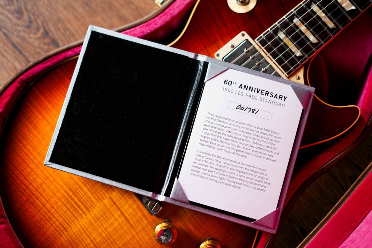 Gibson Custom Shop 60th Anniversary 1960 Les Paul Standard - Image 5