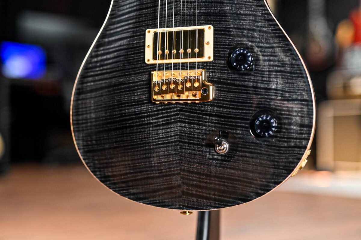 PRS Custom 22 Artist Package Brazilian in Black Grey - Image 10