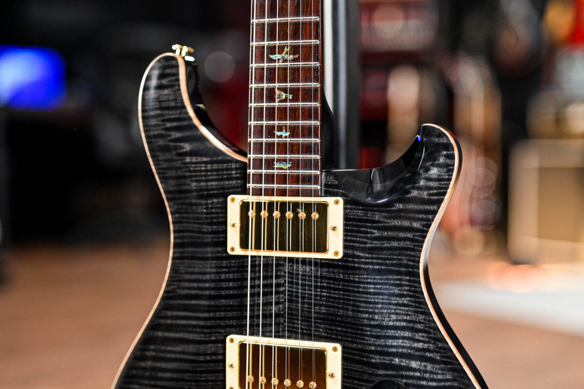 PRS Custom 22 Artist Package Brazilian in Black Grey - Image 9