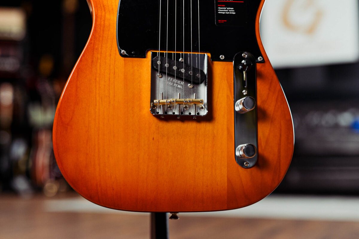 Fender American Performer Telecaster In Honey Burst - Image 7