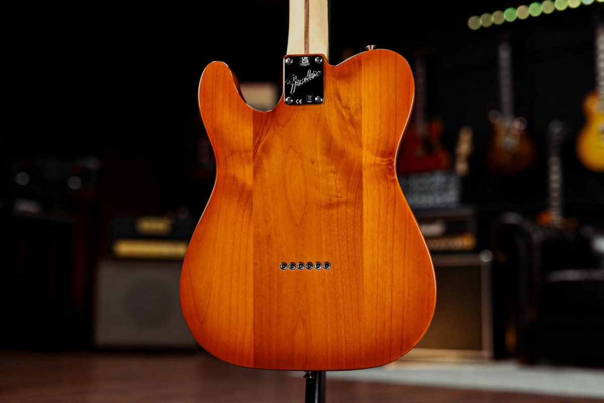 Fender American Performer Telecaster In Honey Burst - Image 9