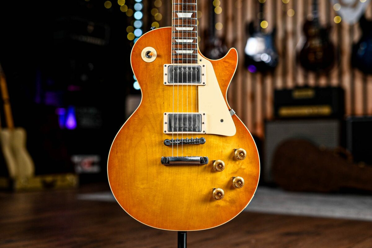 Gibson Custom Shop Les Paul Standard 1958 Reissue VOS In Iced Tea