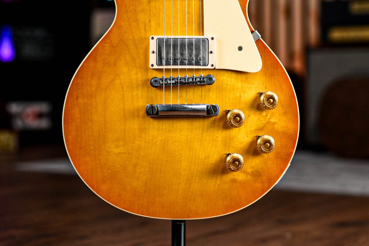 Gibson Custom Shop Les Paul Standard 1958 Reissue VOS In Iced Tea - Image 8