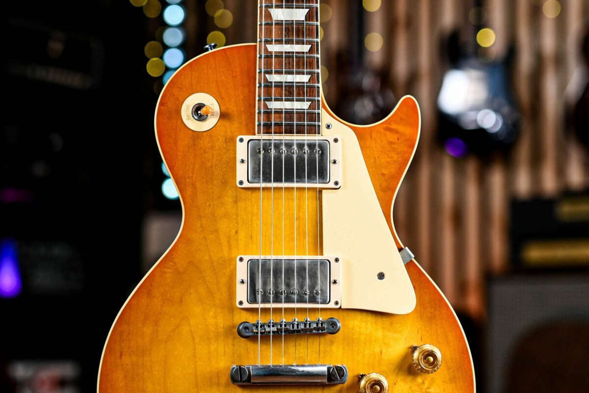 Gibson Custom Shop Les Paul Standard 1958 Reissue VOS In Iced Tea - Image 7