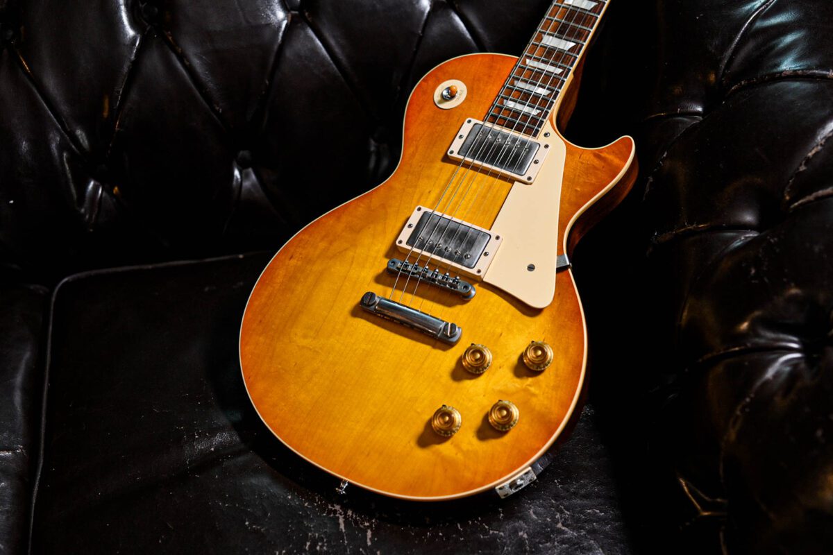 Gibson Custom Shop Les Paul Standard 1958 Reissue VOS In Iced Tea - Image 11