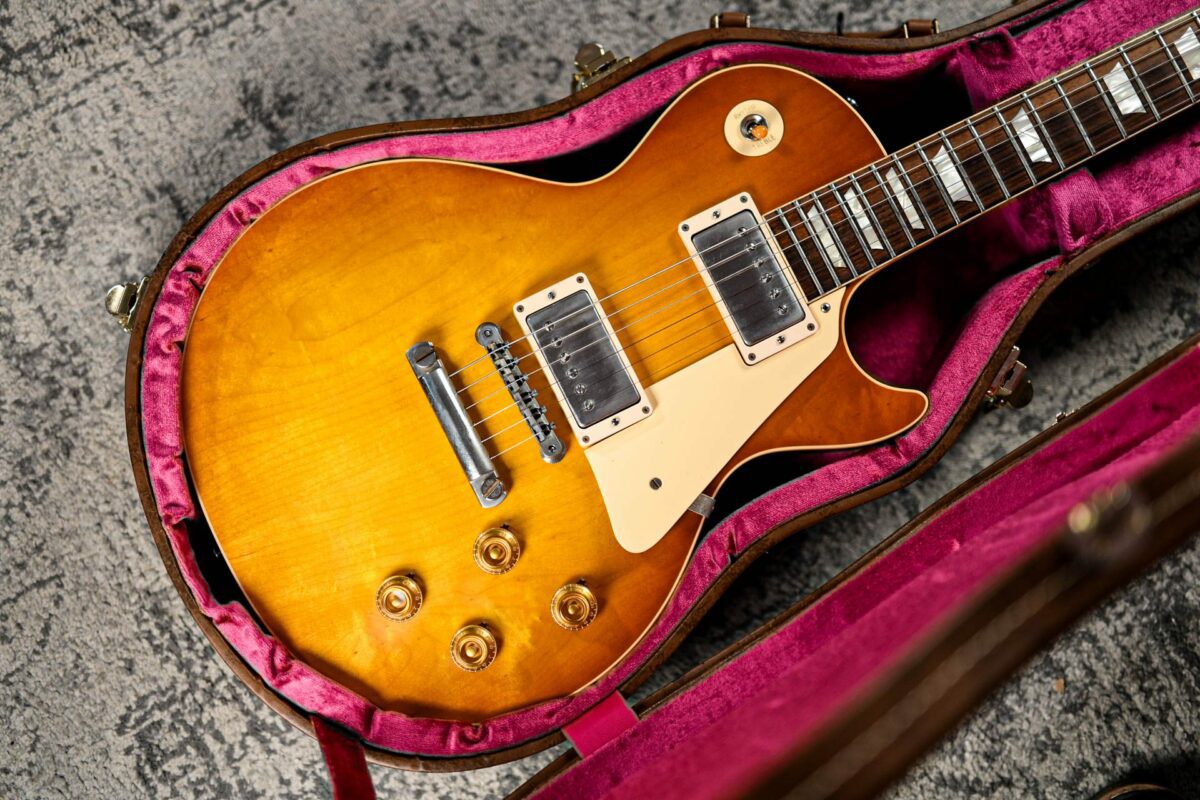 Gibson Custom Shop Les Paul Standard 1958 Reissue VOS In Iced Tea - Image 12