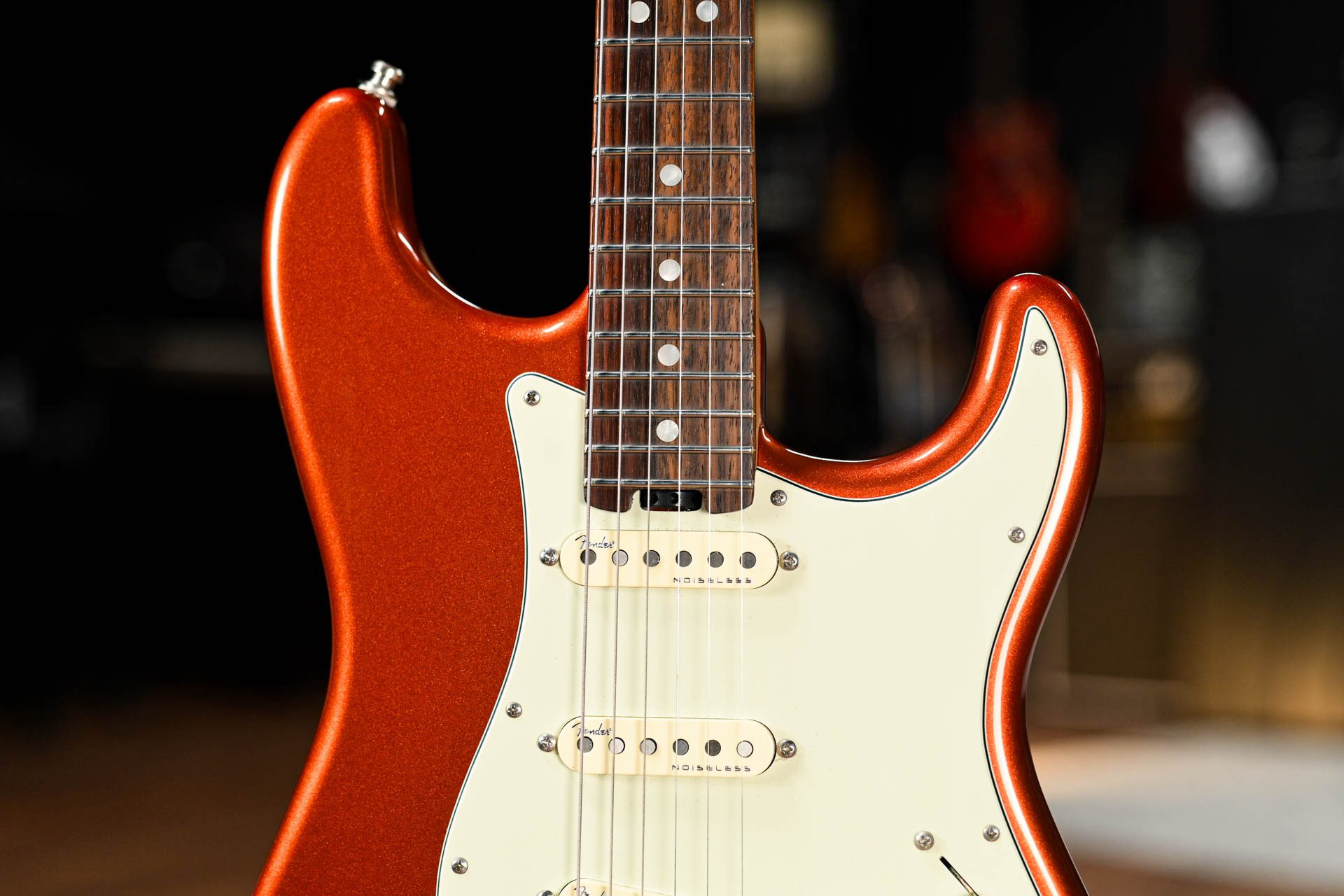 Fender American Elite Stratocaster In Autumn Blaze