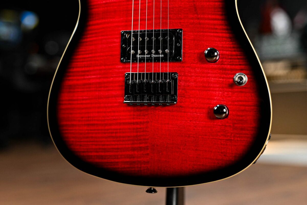 Fender Custom Telecaster FMT HH in Black Cherry Burst - Image 6