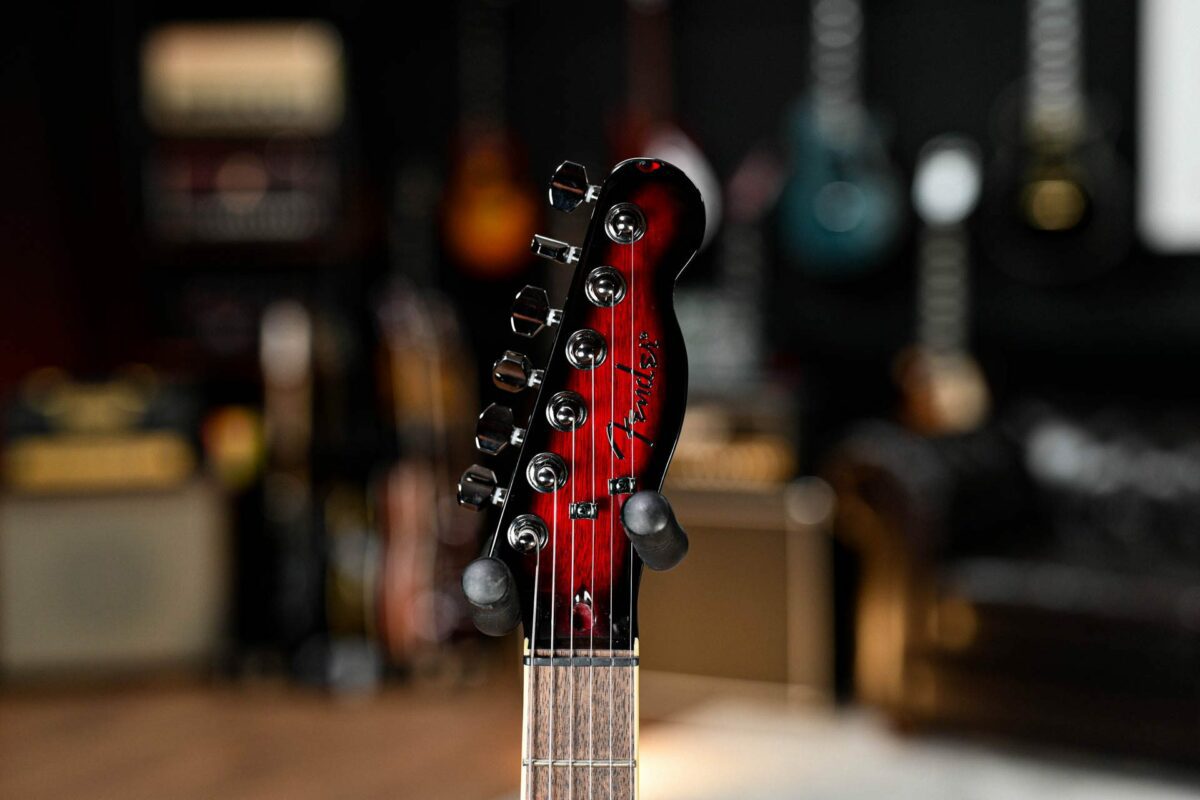 Fender Custom Telecaster FMT HH in Black Cherry Burst - Image 3