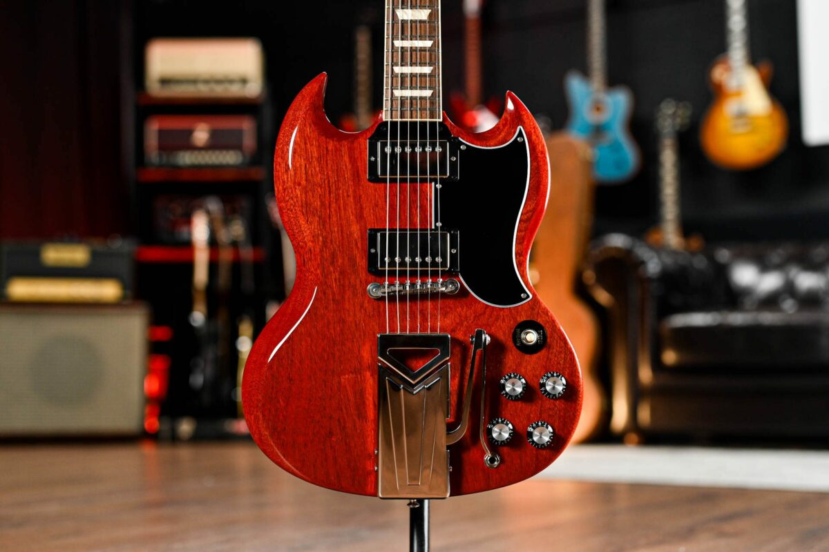 Gibson SG Standard '61 Sideways Vibrola in Vintage Cherry