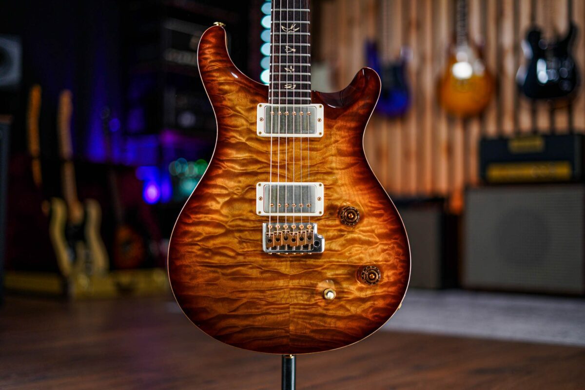 PRS Custom 22 Artist Package in Burnt Almond Quilt