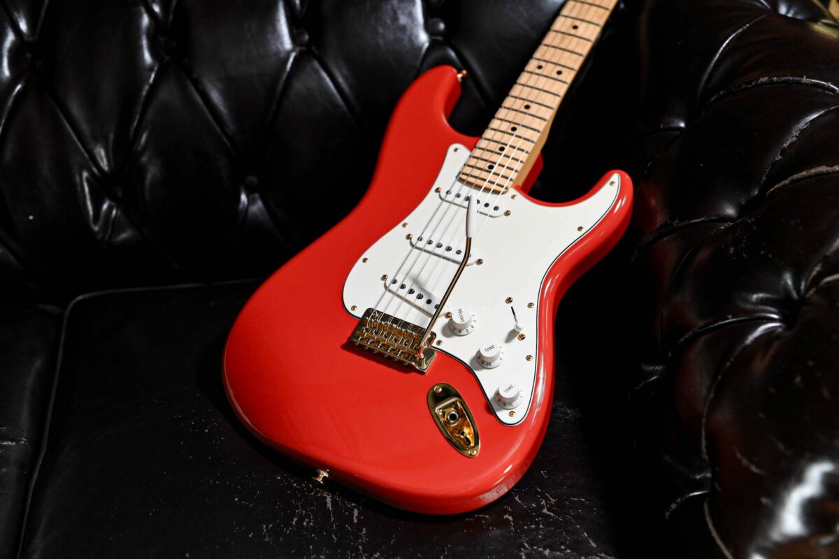 Fender Limited Edition Exclusive Player Stratocaster in Fiesta Red - Image 2